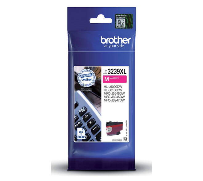 Inktcartridge Brother LC-3239XLM rood