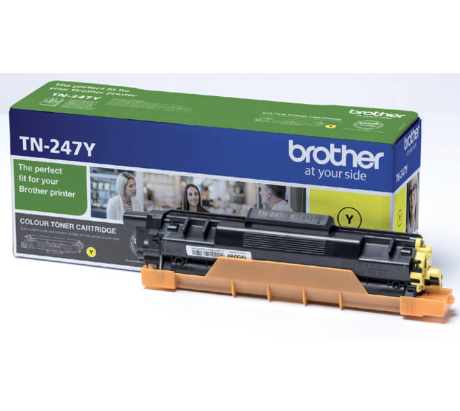 Toner Brother TN-247Y geel