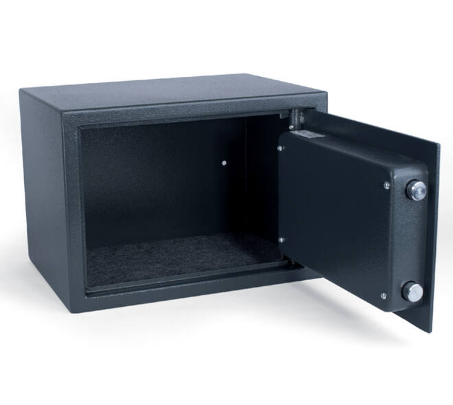 Kluis Pavo met stersleutel 350x250x250mm donkergrijs