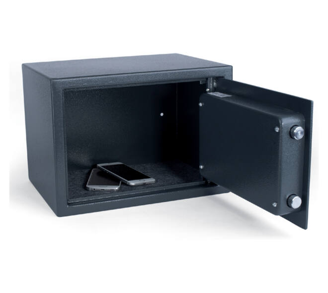Kluis Pavo met stersleutel 350x250x250mm donkergrijs