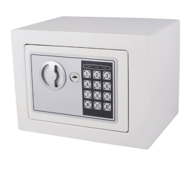 Kluis Pavo mini elektronisch 230x170x170mm wit
