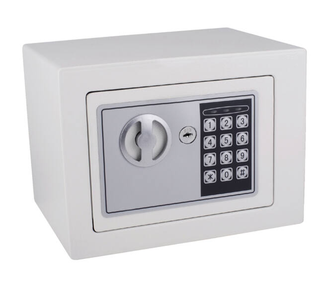 Kluis Pavo mini elektronisch 230x170x170mm wit