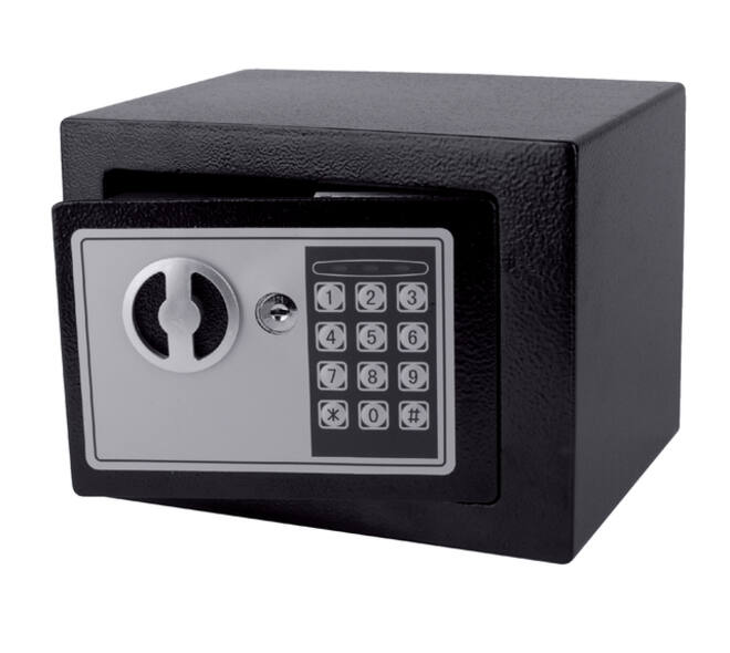 Kluis Pavo mini elektronisch 230x170x170mm zwart