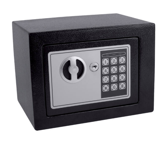 Kluis Pavo mini elektronisch 230x170x170mm zwart