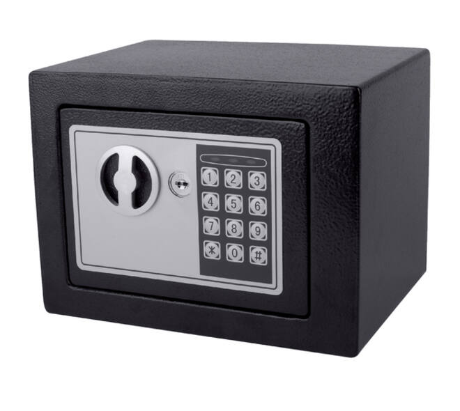 Kluis Pavo mini elektronisch 230x170x170mm zwart