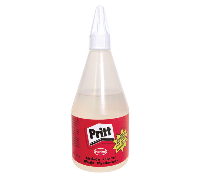 Alleslijm Pritt  flacon 200gr transparant