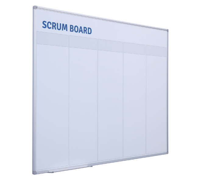Scrum bord + starterkit scrum 90x120cm