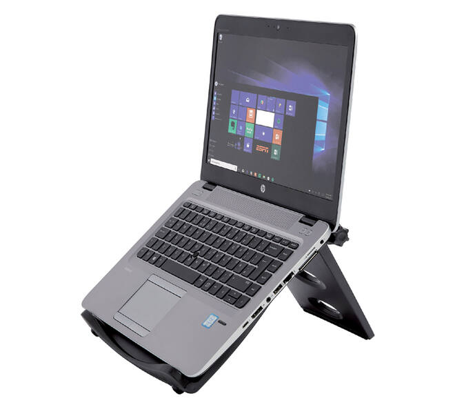 Laptopstandaard Kensington easyriser cooling zwart