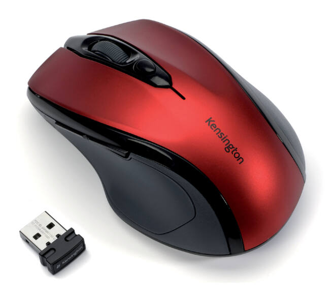 Muis Kensington Pro Fit draadloos rood
