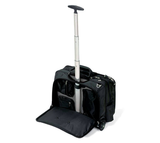 Laptop trolley Kensington Contour 17" zwart