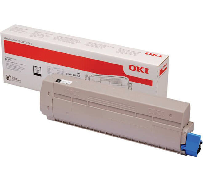 Toner Oki 45862818 zwart