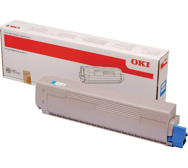 Toner Oki 45862816 blauw