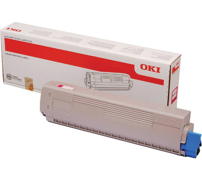 Toner Oki 45862815 rood