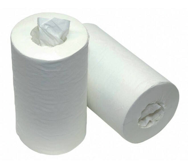 Poetspapier Cleaninq M1 1-laags 11x120m wit