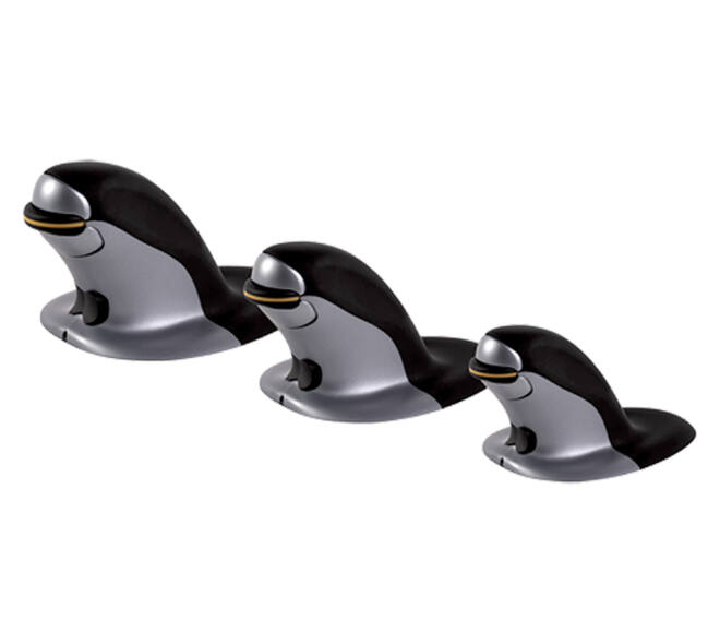 Ergonomische muis Fellowes Penguin draadloos large