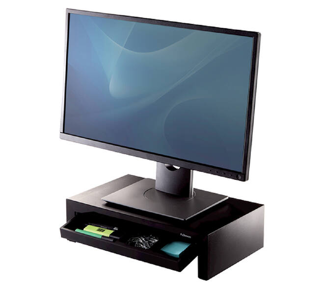 Monitorstandaard Fellowes Designer Suites zwart