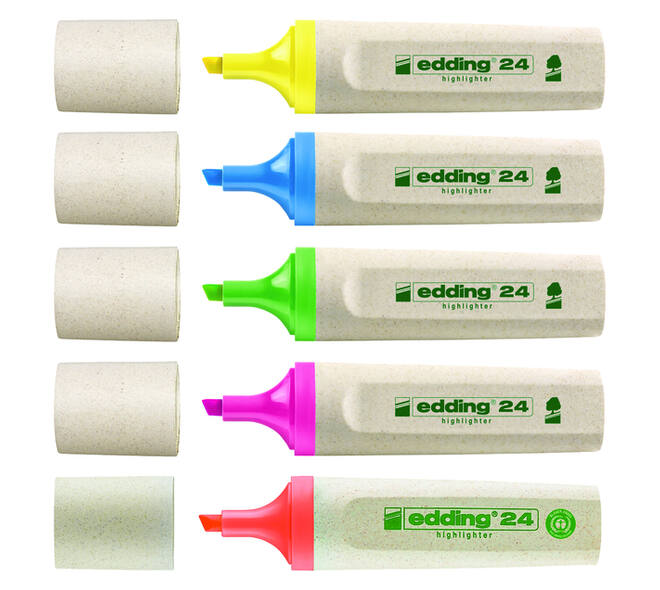 Markeerstift edding 24 EcoLine geel