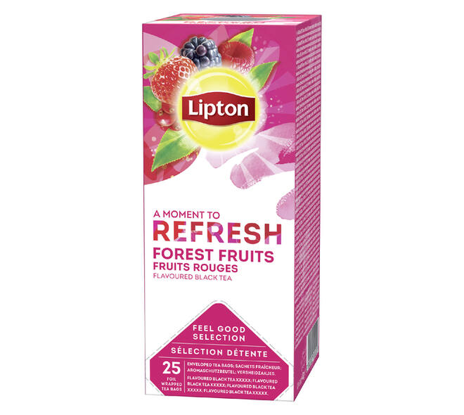 Thee Lipton Refresh forest fruits 25x1.5gr