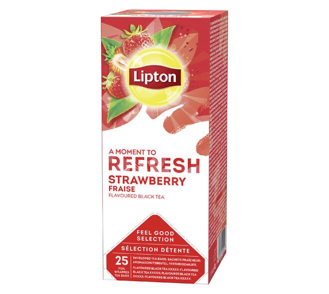 Thee Lipton Refresh strawberry 25x1.5gr
