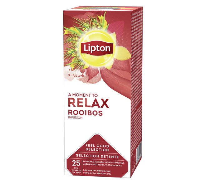 Thee Lipton Relax rooibos 25x1.5gr