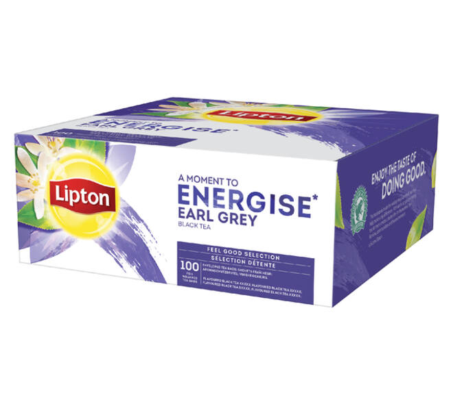 Thee Lipton Energise earl grey 100x1.5gr
