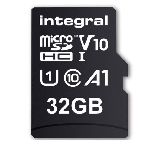 Geheugenkaart Integral microSDHC V10 32GB