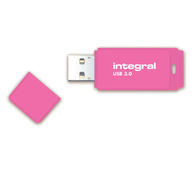 USB stick 2.0 Integral Neon USB-A 32GB roze