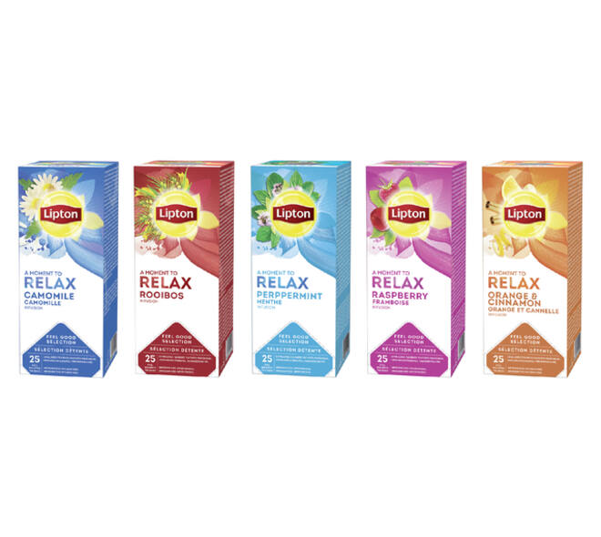 Thee Lipton Relax rooibos 25x1.5gr