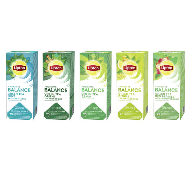 Thee Lipton Balance green tea 25x1.5gr