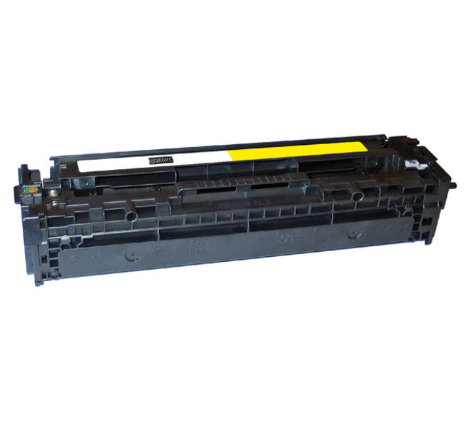 Tonercartridge Quantore alternatief tbv HP CB542A 125A geel