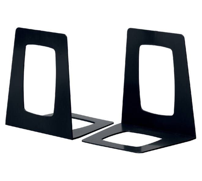 Boekensteun Djois Jalema Re-Solution recycled zwart 2 stuks