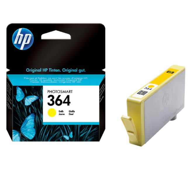 Inktcartridge HP CB320EE 364 geel