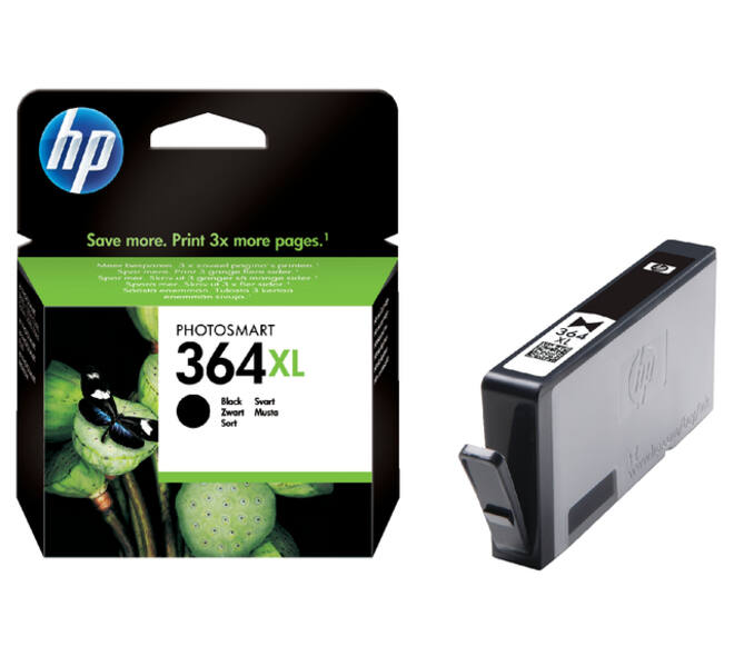 Inktcartridge HP CN684EE 364XL zwart