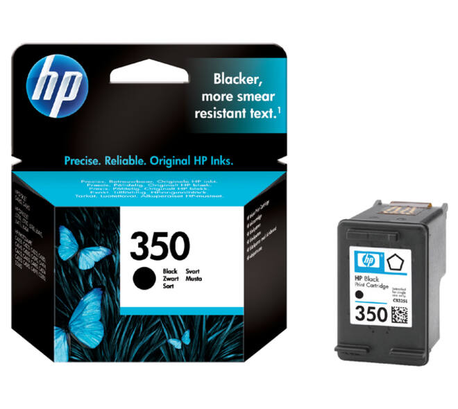 Inktcartridge HP CB335EE 350 zwart