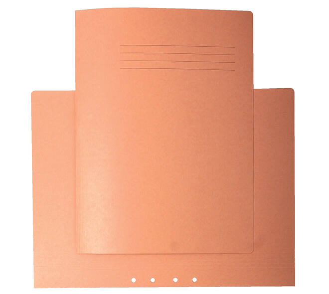 Binnenmap Quantore ICN1 A4 met ponsgaten chamois
