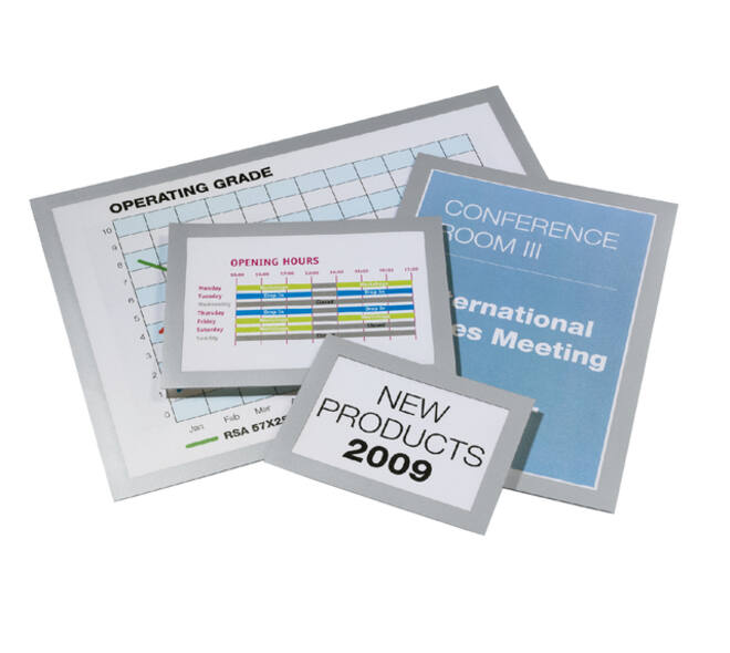 Duraframe Durable 487323 A3 zilvergrijs 2 stuks