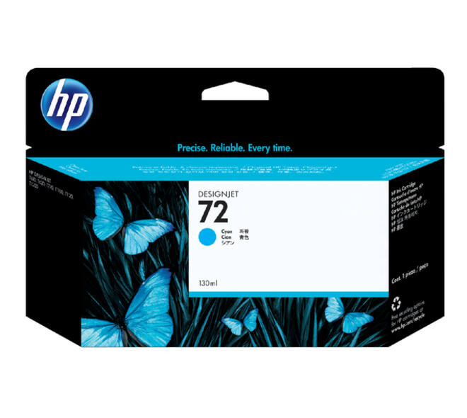 Inktcartridge HP C9371A 72 blauw