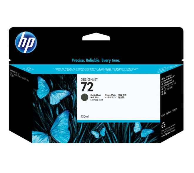 Inktcartridge HP C9403A 72 mat zwart
