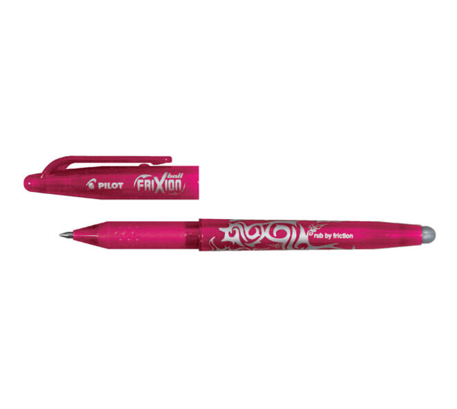 Rollerpen PILOT friXion medium roze