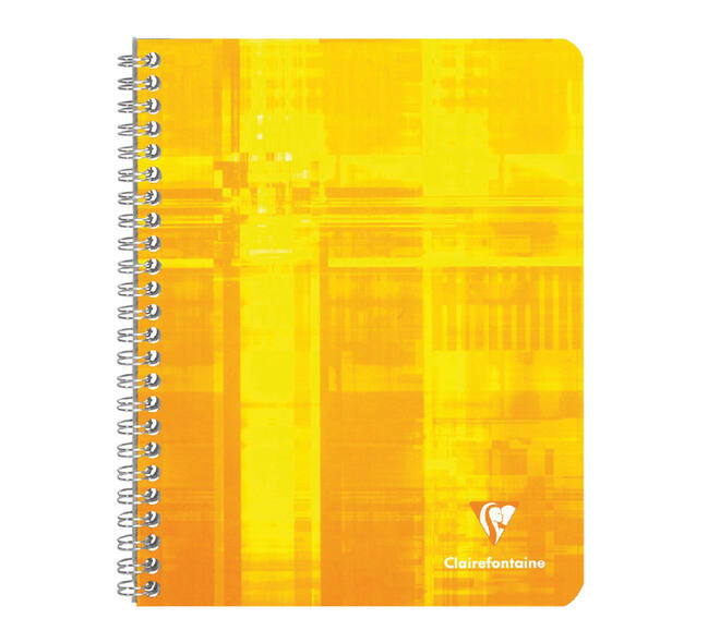 Schrift Clairefontaine A4 lijn 100 pagina's 90gr assorti