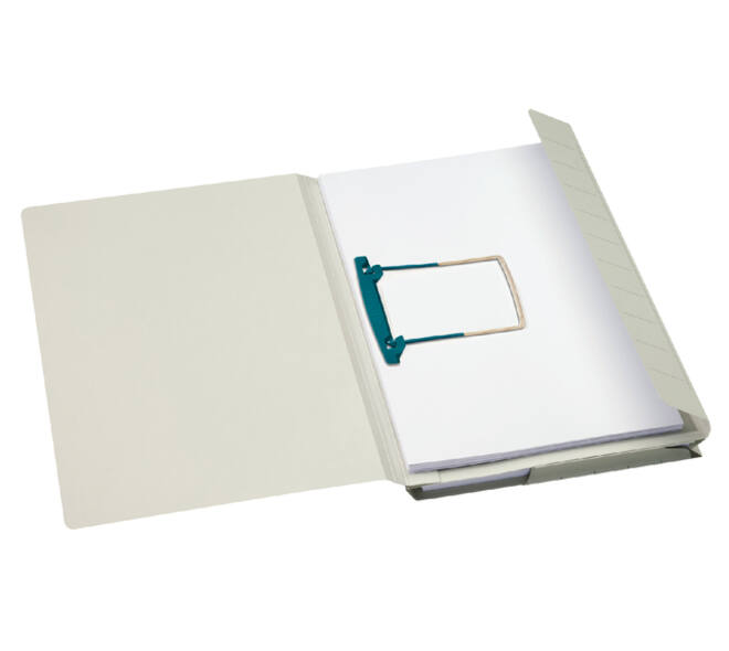 Combimap Secolor folio 1 klep recycled 250gr grijs