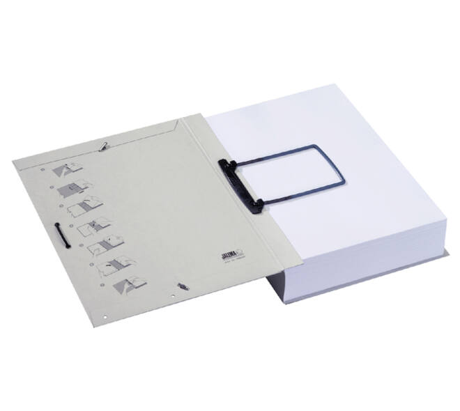 Dossiermap Djois Extension File 70mm 335gr grijs