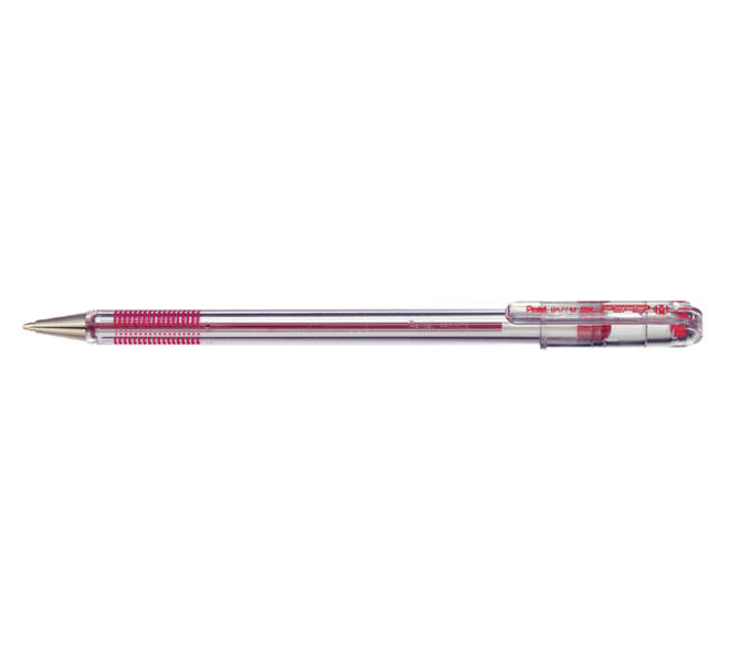 Balpen Pentel BK77 fijn rood