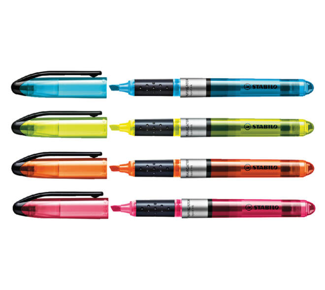 Markeerstift STABILO Navigator 545/24 geel