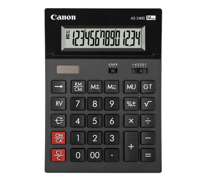 Rekenmachine Canon AS-2400