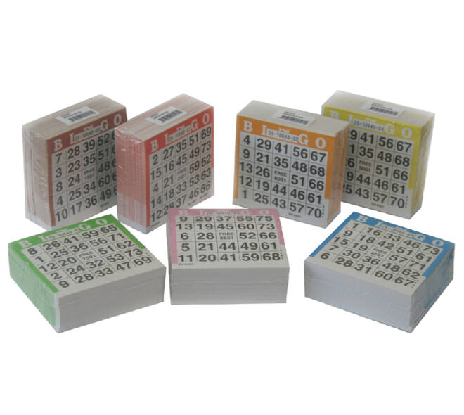 Bingoblok Haza 105x105mm 20 stuks à 25 vel