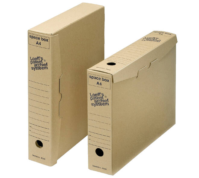 Archiefdoos Loeff's Space Box 4550 A4 320x240x60mm