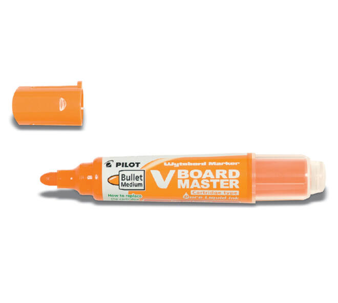 Whiteboardmarker PILOT Begreen rond medium oranje