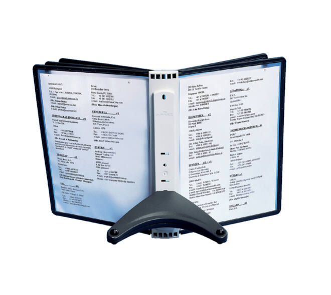 Bureaustandaard Durable 5540 Sherpa Soho met 5-tassen zwart