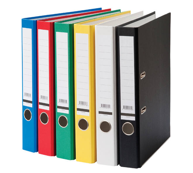 Ordner Qbasic A4 50mm karton zwart